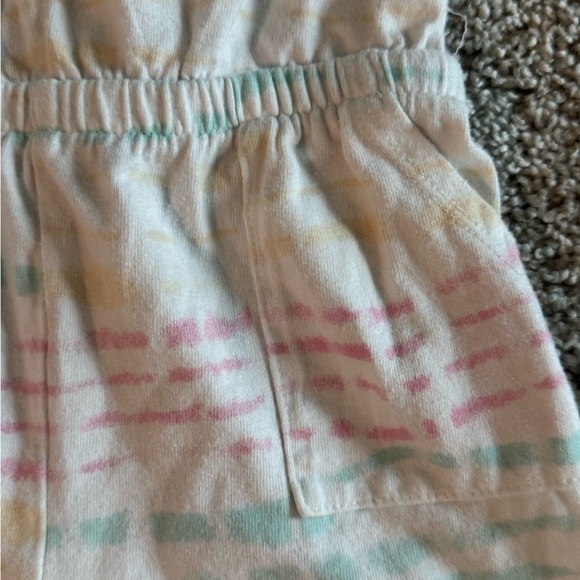 Wonder Nation Sleeveless Romper Pink and Blue Shorts Jumpsuit size 4T - Picture 4 of 7